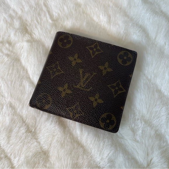 LOUIS VUITTON Porteuille Marco compact wallet vintage men’s bifold - Picture 4 of 16